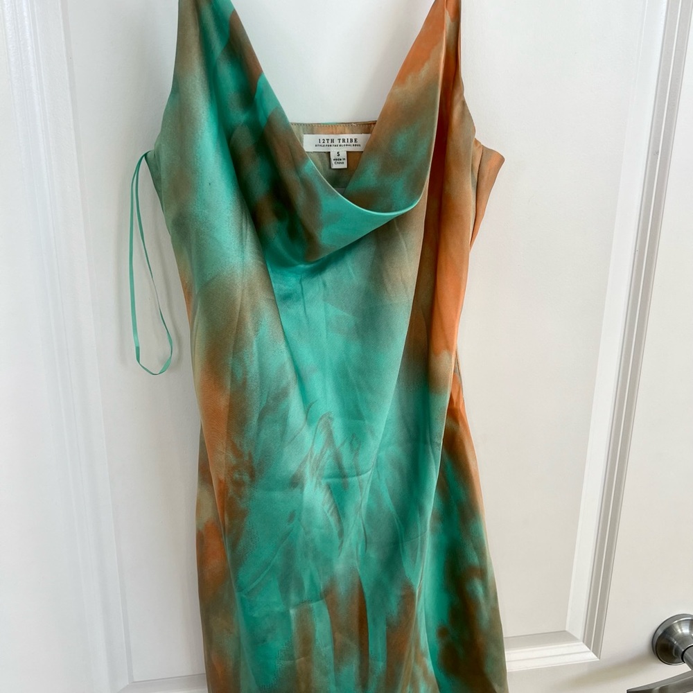 Ventura Tie Dye Mini Slip Dress - NEVER WORN
